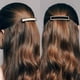 thumbnail image 5 of 2 pasadores para el cabello, pinzas para el cabello clásicas y automáticas para niñas, accesorios para el cabello para mujeres JM, 5 of 5