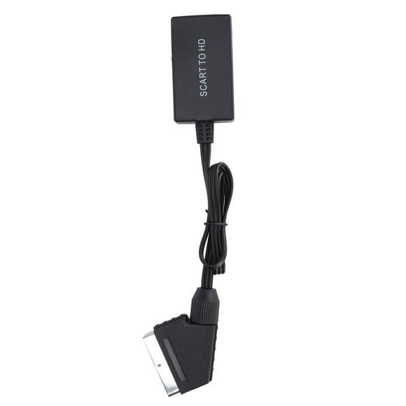 Video Audio Converter Adapter, Audio Adapter Clear 1080p Compact With Cord For Set Top Box