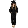 thumbnail image 6 of Hifoo Kids Long Sleeve Outfit Sets Cozy Hooded Clothes Sets With Eye And Cat Ears For Girls Winter Sleep Jumpsuit Child Relaxed Fit Clothing, 6 of 6