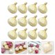 thumbnail image 1 of OHOIOLLA 12Pcs Beige Garlic Hanging Ornaments Artificial Vegetables for  Party, 1 of 8