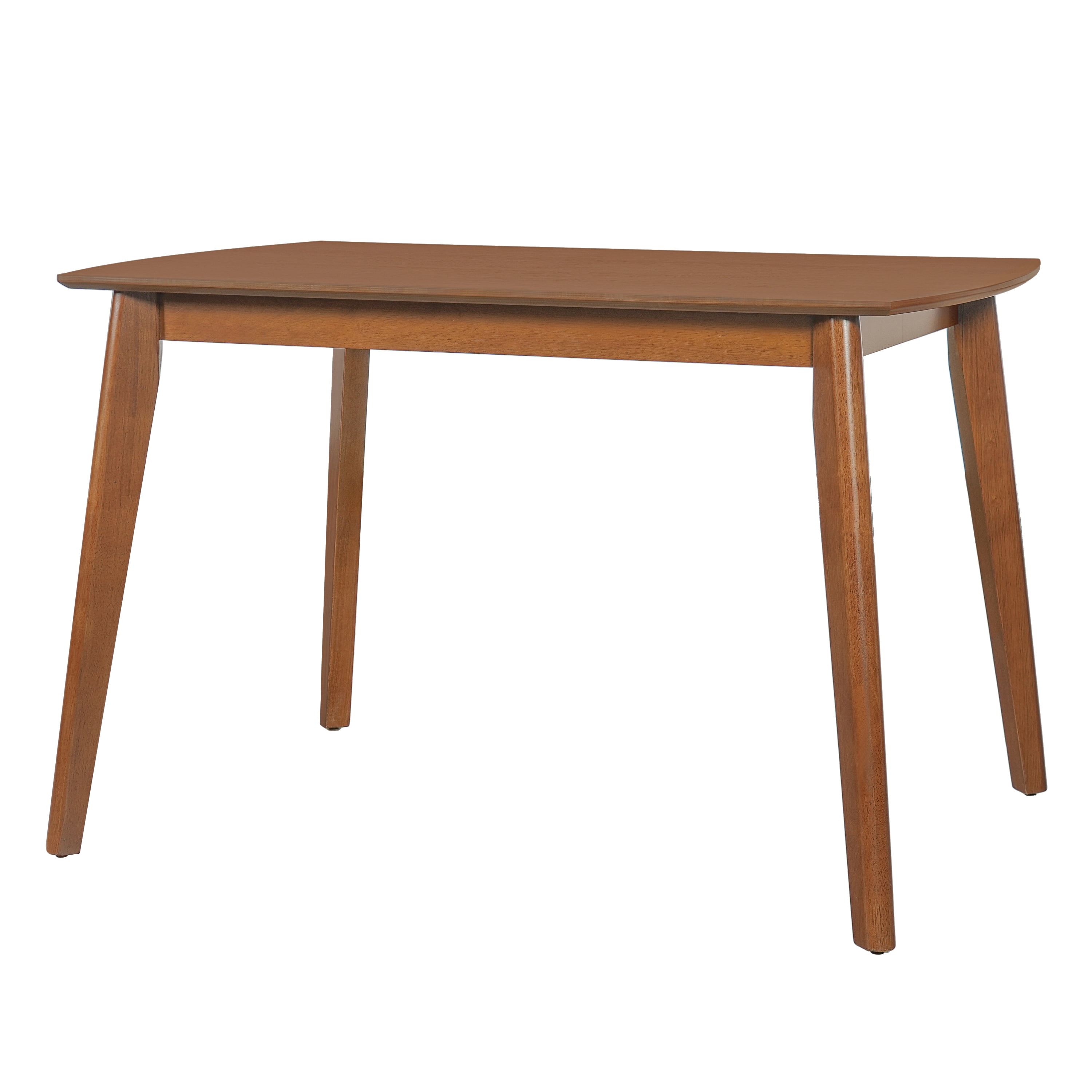 Modern Dining Table, Solid Wood Kitchen & Dining Room Table for 4, Minimalist Table for Dining Room, Rectangular Dinette Table