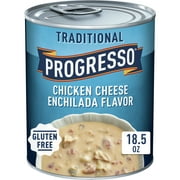 Progresso Traditional, Chicken Cheese Enchilada Flavor Canned Soup, Gluten Free, 18.5 oz.