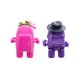 thumbnail image 4 of Among Us Pack de 2 Figuras coleccionables en color Rosa y Morado de 16 cms de altura con Accesorios Among Us 170761PKP, 4 of 7