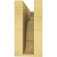 thumbnail image 4 of 5"W x 15"D x 10"H Classic Bryant Rough Cedar Woodgrain TimberThane Corbel, Primed Tan, 4 of 6