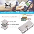 thumbnail image 3 of Cartera grande de piel para mujer, cartera grande para mujer, muchos compartimentos con 24 ranuras para tarjetas, cartera larga para mujer, protección RFID, 3 of 6