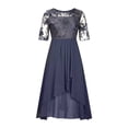 thumbnail image 1 of CHUANK 2023 Robes en Dentelle pour Invitées de Mariage pour Femmes Élégantes Robes pour Mère de la Mariée Marié Robes en Chiffon Robe de Soirée Formelle Midi Robe de Fête, 1 of 4