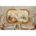 thumbnail image 2 of Daniel Gran 18x13 Gold Ornate Wood Frame and Double Matted Museum Art Print Titled - Apollo with the Muses - Project for a Plafond (1726-1732), 2 of 4