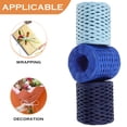 thumbnail image 5 of Raindrops Raffia Ribbon Wrap Paper Rolls, and Colorful, 3 Assorted Rolls for Crafting and Decorating, 5 of 8