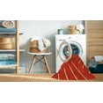 thumbnail image 2 of Ahgly Company Machine Washable Indoor Rectangle Transitional Bright Orange Area Rugs, 2' x 3', 2 of 7