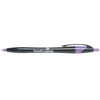 Hub Pen 329PUR-BLUE Javalina Midnight Black Pen - Purple Trim & Blue Ink - Pack of 250