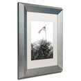 thumbnail image 3 of Trademark Fine Art "Courage" Canvas Art by CATeyes, White Matte, Silver Frame, 3 of 4