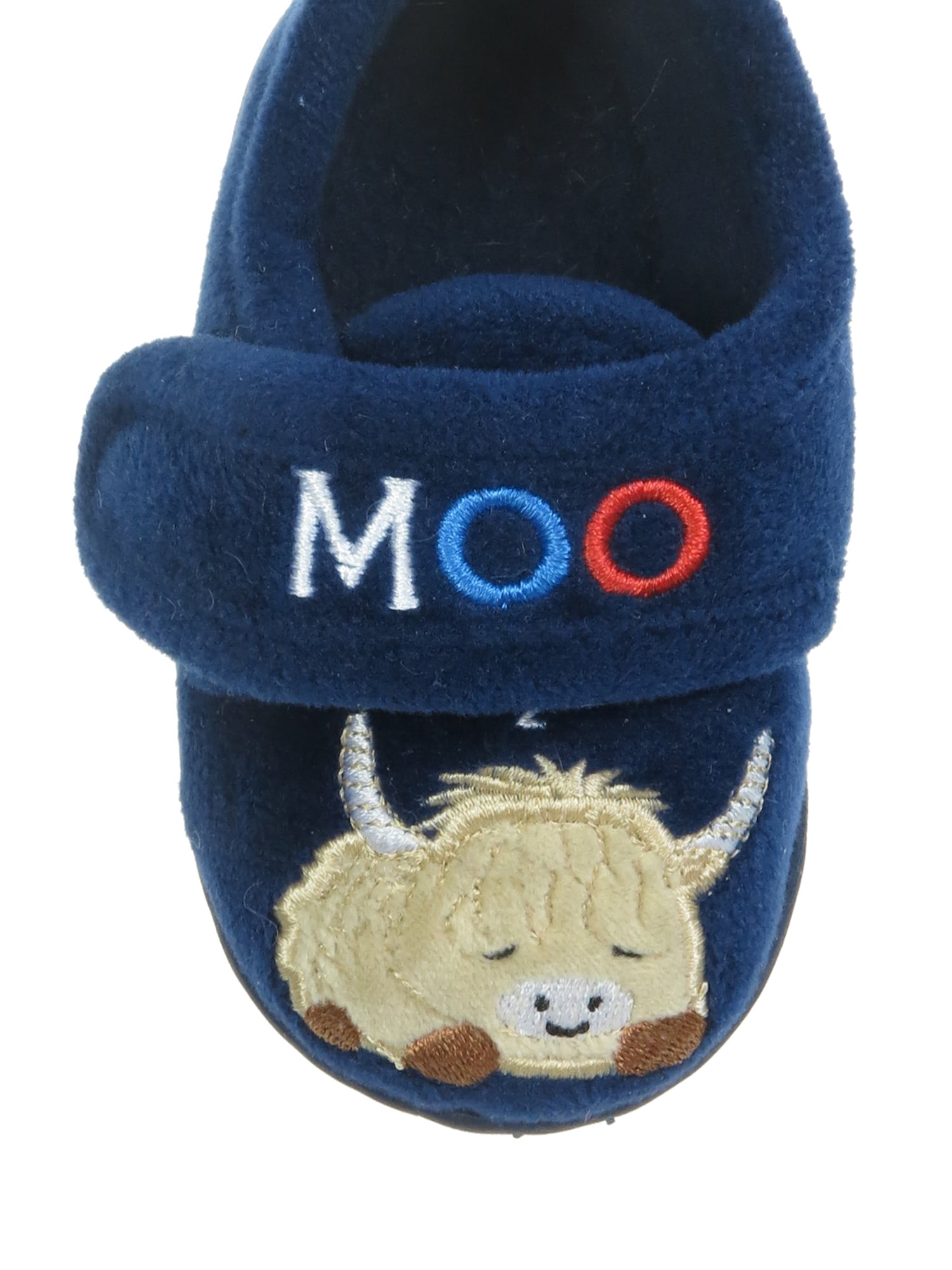 Wonder Nation Baby Boys Moo Nite Slippers