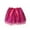 Hot Pink, variant on Metallic Skirt Girls Layered Ballet Tulle Rainbow Tutu Skirt for Little Girls Dress Up with Bows(Pink,7-11 Years)