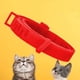 thumbnail image 2 of Btafrte Collar antipulgas Anti-Ansiedad Impermeable Mascota Perro Gato Collar repelente insectos (Rojo), 2 of 9