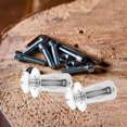 thumbnail image 2 of FESTFENDS 20 Sets Small Screws Silver Stainless Steel For Home Use 2.4x1in, 2 of 7