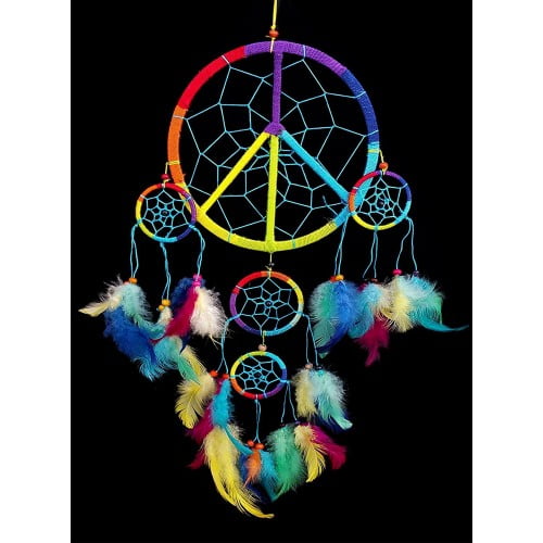 Beautiful Colorful Handmade Dream Catcher Hanging Wall Décor Walmart