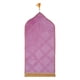 thumbnail image 2 of Alfombra de oración para viajar con borlas, oración musulmana portátil tradicional turca Violeta, 2 of 8