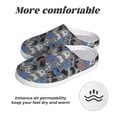 thumbnail image 6 of Lsque Video Game Pattern Womens Comfort Cotton on Scuff With Memory Foam and Anti-skid Sole Slipper-35/36, 6 of 7