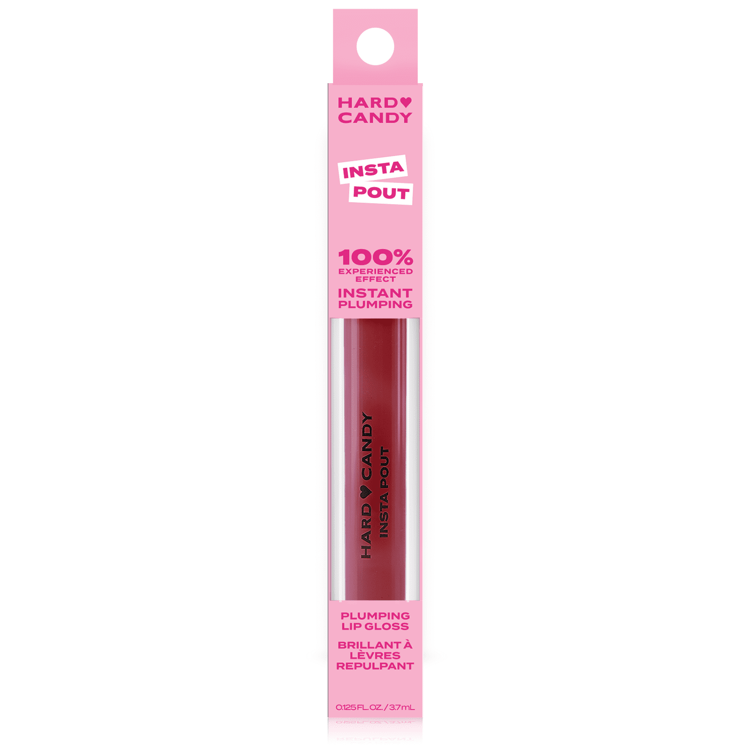 Hard Candy Plumping Serum Lip Gloss, 1398 Love Child (Berry), 0.12 Fl. Oz.