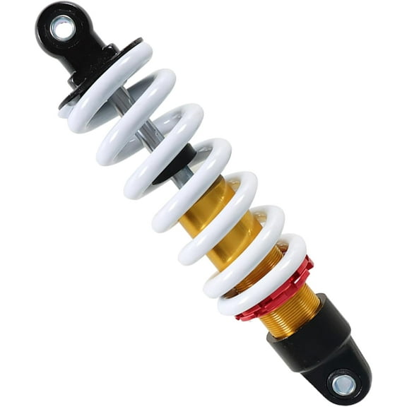 munirater Motocycle 10.5in White Rear Shock 270mm Replacement for Coolster SDG SSR Dirt Pit Bike 110cc 125cc