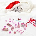 thumbnail image 2 of Holiday Time 21 Pièce Bas-Jouet Pour Chat, Rose, 2 of 3