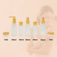 thumbnail image 2 of Unique Bargains 7 Pcs Travel Size Toiletries Bottles Containers Leakproof Squeezable Refillable Travel Container Set Orange, 2 of 5