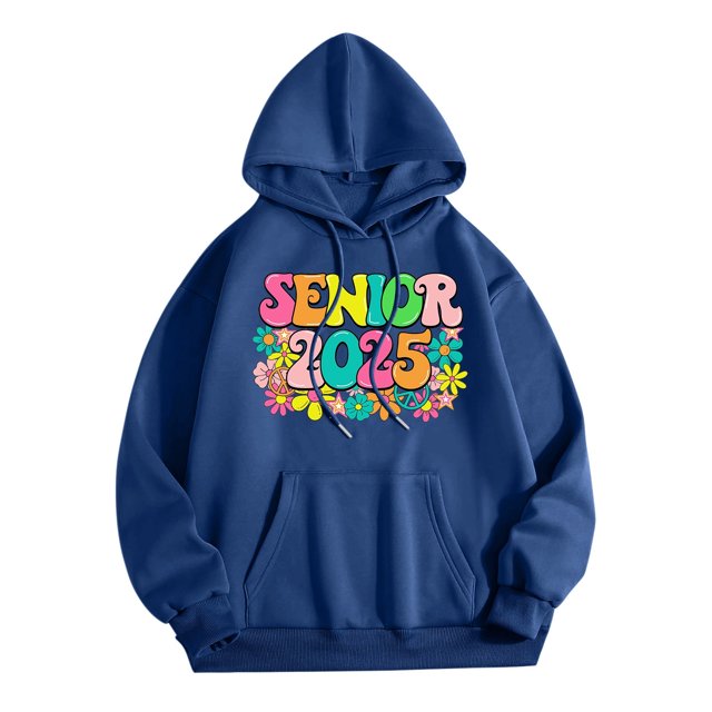WEAIXIMIUNG Sweatshirts Courts pour Femmes Grande Taille Décontracté Col Rond avec Poche Saison Senior 2025 Hoodie