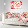 thumbnail image 3 of Designart Flowers beyond the Edges - Floral Throw Pillow - 12x20, 3 of 5