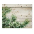 thumbnail image 3 of Designart 'Close Up Pine Tree Branches' Traditional Print on Natural Pine Wood, 3 of 5