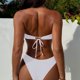 thumbnail image 4 of Trajes de baño para mujer, conjunto sólido para mujer, traje de baño de dos piezas con sujetador relleno, ropa de playa con lentejuelas, trajes de baño para mujer, trajes de baño para mujer, traje de, 4 of 7