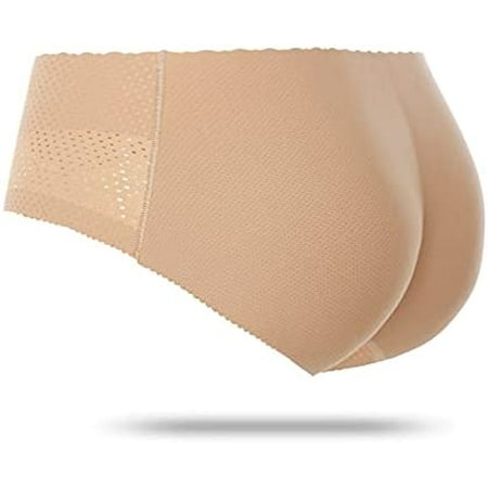 

DanceeMangoos Women Butt Lifter Panties Padded Underwear Seamless Hip Pads Enhancer Shapewear High Waist Booty Lifting Panty