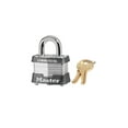 thumbnail image 5 of Master Lock 3KA 3753 #3 1-9/16 in. Laminated Steel Padlock, Keyed Alike with Keyway 3753 Silver, 5 of 8