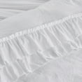 thumbnail image 3 of HIG 3 Piece Vintage Duvet Cover Set, Ultra Soft Pre-washed Microfiber, Off-white, Queen, 3 of 11