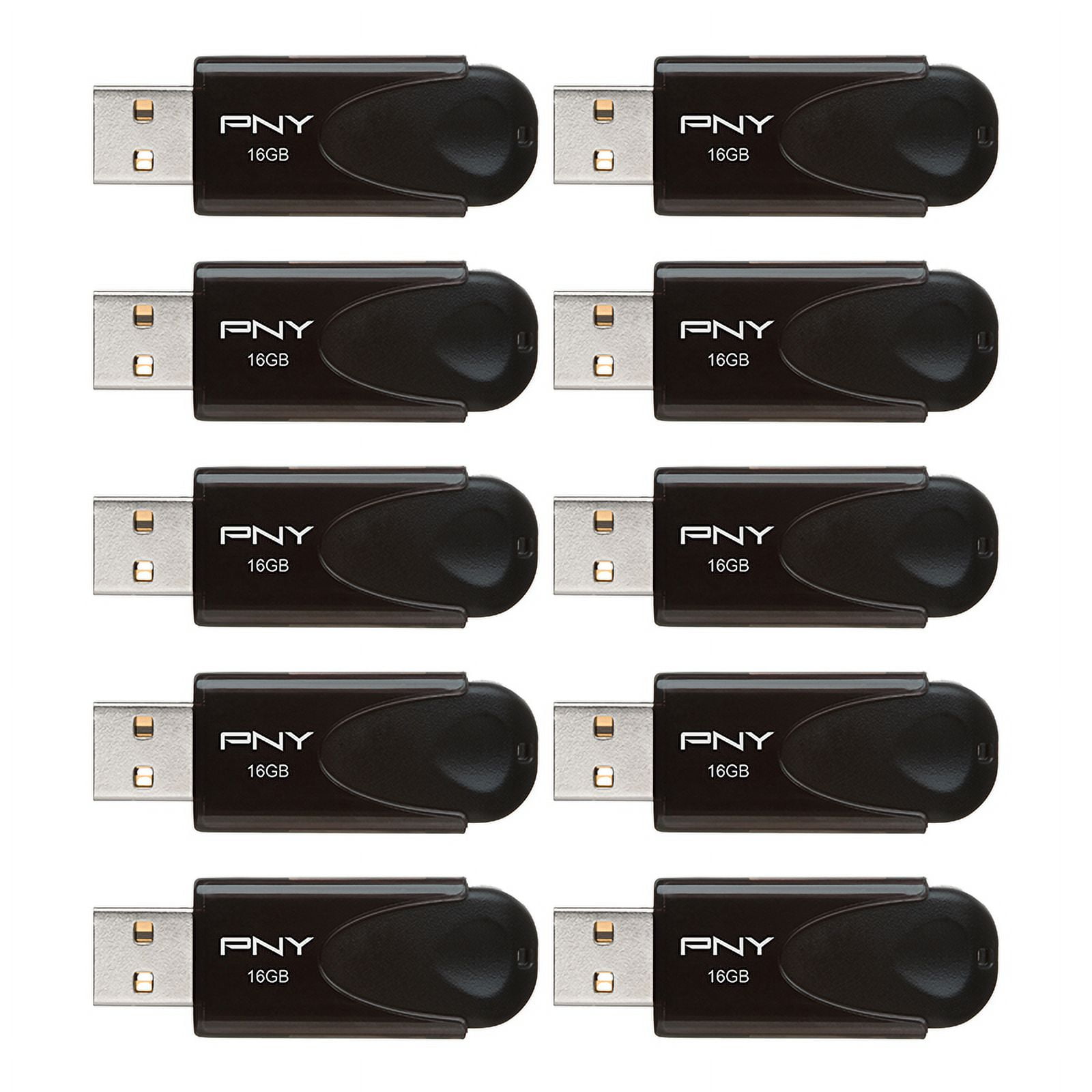 Flash Drives 10 Pack 16GB USB Drive Bulk USB 3.0 Thumb Drives 16GB Memory Stick with LED Indicator Keychain Hole (Black 10-Pack) : 16GB USB Flash Drive 10 Pack JBOS 16 GB USB Drives