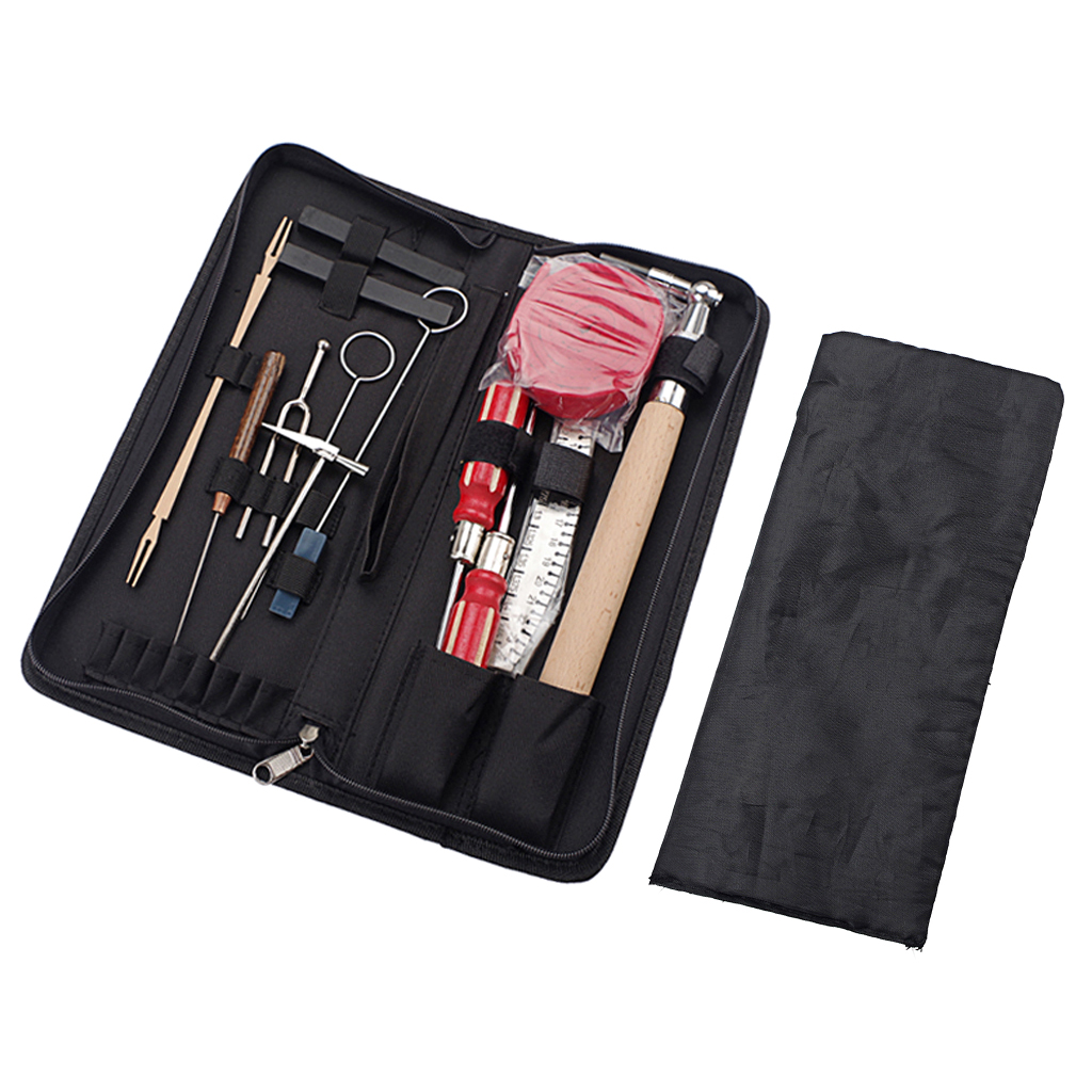 NEXAVKPR Professionelles Piano Tuning Kit Piano Tuner Werkzeuge Tuning Mute Wrench