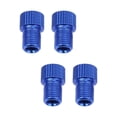 thumbnail image 1 of 4x Conector de Válvula de Bicicleta Reparación de Conector de Válvula de Bicicleta Conversión de Convertidor de Conector de Válvula de Bicicleta para Azul DYNWAVEMX Conector de válvula de bicicleta, 1 of 8