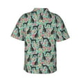 thumbnail image 4 of Italian Greyhound Dog Men'S 3d Print Casual Button Down Shirts, Novelty Hawaiian Short Sleeves 2xl, 4 of 7