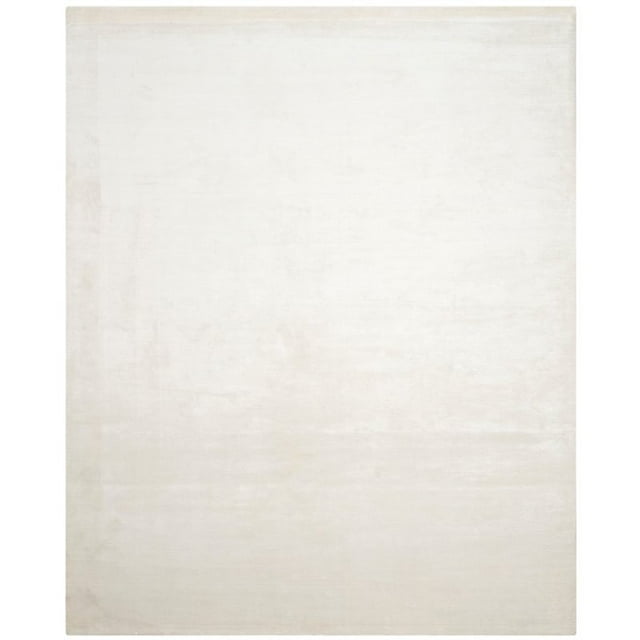 Safavieh Mirage Collection MIR234W Hand-Knotted White Wool Area Rug (9' x 12')