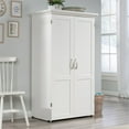 thumbnail image 2 of Pemberly Row Modern Engineered Wood Multi-Purpose Storage Craft Armoire in White, 2 of 24