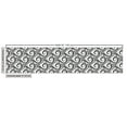 thumbnail image 3 of Modern Fabric by the Yard Upholstery, Spiraling Circles of Tribal Funky Prehistoric Effects Geometrical Art, Decorative Fabric for DIY and Home Accents, Charcoal Grey and White by Ambesonne, 3 of 5