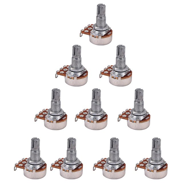 Potenciómetro de guitarra CUTICAT B50K 10 Piezas