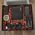 thumbnail image 1 of A08223Set de regalo para hombre, set de regalo de negocios, billetera + cinturón, pretina + gafas + reloj, 4 piezas/s, 1 of 6