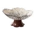 thumbnail image 4 of simhoa Pedestal Fruit Bowl Decorative Serving Tray for Kitchen Counter Home Wedding White, 4 of 8