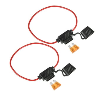 Portafusibili for auto standard 12V / 24V Adattatore TAP for aggiungere un circuito 10A Mini/Small/Medium ATM Fusibile automatico APM Blade con supporto (Color : S