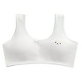 thumbnail image 2 of Bxsruta Girls 6-14 Years Wireless Cotton Training Bra Comfortable Breathable Vest Underwear Soft Daily Teen Bras, 2 of 8