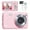 Pink, variant on Seckton Upgraded Point and Shoot Digital Camera 48MP with 18x Digital Zoom, Birthday Gifts for Kids Boys Girls Teens Beginners Pink