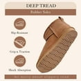 thumbnail image 3 of Ankle Boots for Women Genuine Suede Short Winter Snow Boot with Cozy Memory Foam, 3 of 7