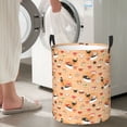thumbnail image 4 of Lsque Funny Sushi pattern Laundry Hamper Basket, Tall Woven Rope Hamper Basket for Clothes, Lightweight Storage Basket, Collapsible Waterproof-Medium, 4 of 8