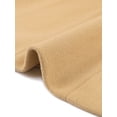 thumbnail image 7 of DARING DIVA Women's Stylish Peacoat Wrap Collar 2024 Winter Trench Long Coat S Khaki, 7 of 7
