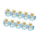 thumbnail image 4 of 10 cajas de dulces plegables de cartón DIY con ventana visual, papel versátil Azul, 4 of 9